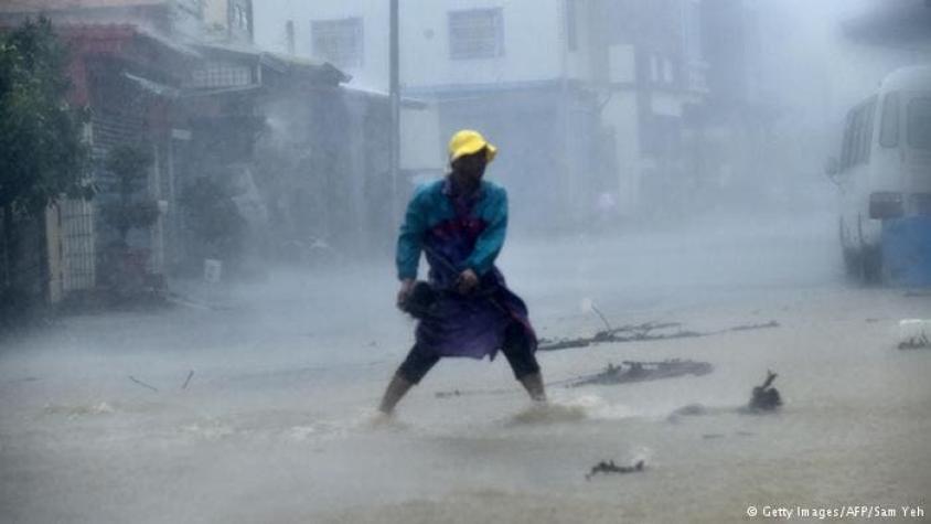 Tifón Meranti azota el sur de China