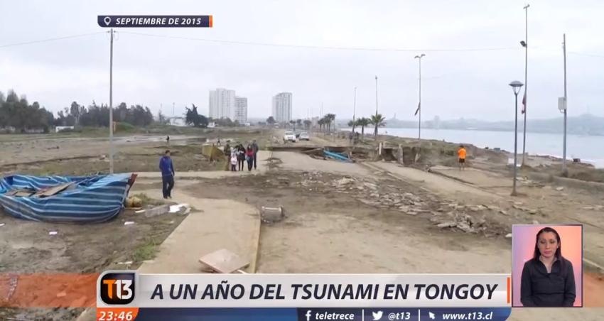 [VIDEO] La lenta reconstrucción a un año del tsunami en Tongoy