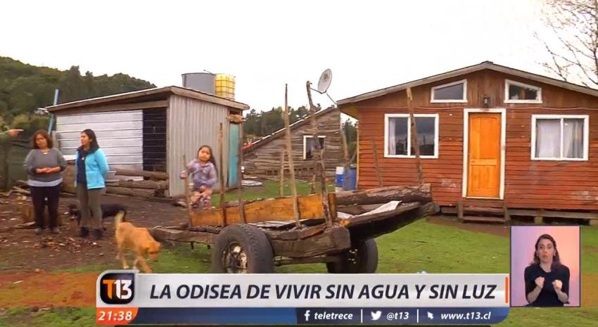 [VIDEO] Isla Huapi: cómo es vivir sin agua y sin luz
