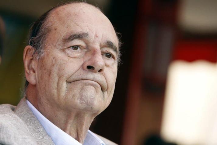 Hospitalizado el expresidente francés Jacques Chirac por infección pulmonar