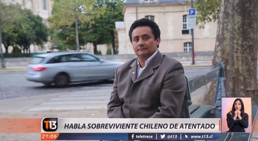 [VIDEO] Sobreviviente chileno relata el atentado en Niza