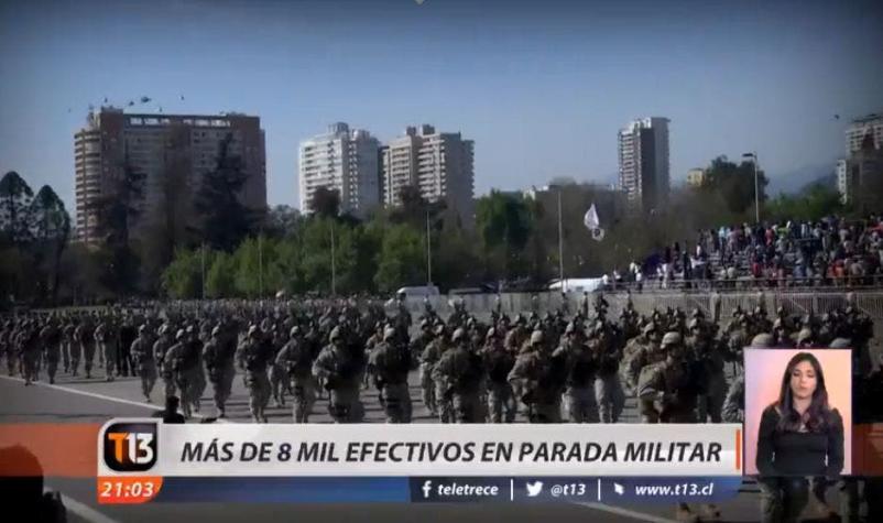 [VIDEO] Así fue la tradicional Parada Militar 2016