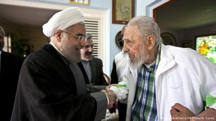 El presidente de Irán se reúne con Fidel y Raúl Castro