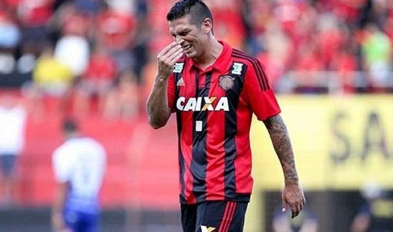 Mark González fue separado del plantel de Sport Recife por continuas lesiones