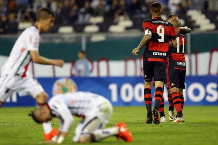 Palestino no pudo en casa y cae ante Flamengo por Copa Sudamericana