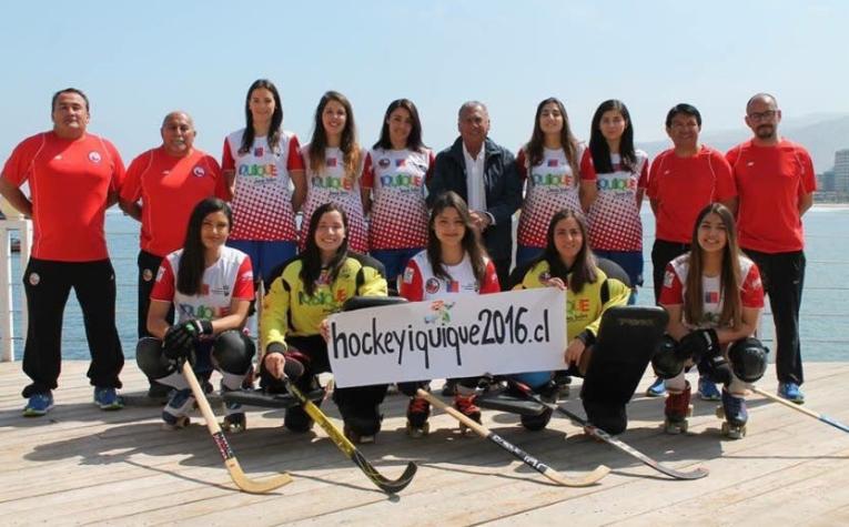 [VIDEO] Las "Marcianitas" revolucionan Iquique de cara al Mundial del Hockey Patín