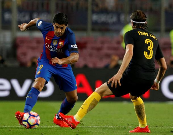 La dura respuesta de Suárez a foto subida por Filipe Luis: "El fútbol es para hombres"