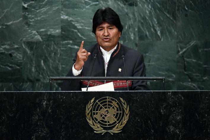 Evo Morales critica reacción del gobierno ante demanda en el Consejo de DD.HH.