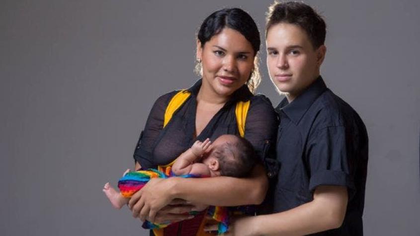 Diane y Fernando, la pareja de transexuales de Ecuador en la que el padre dio a luz