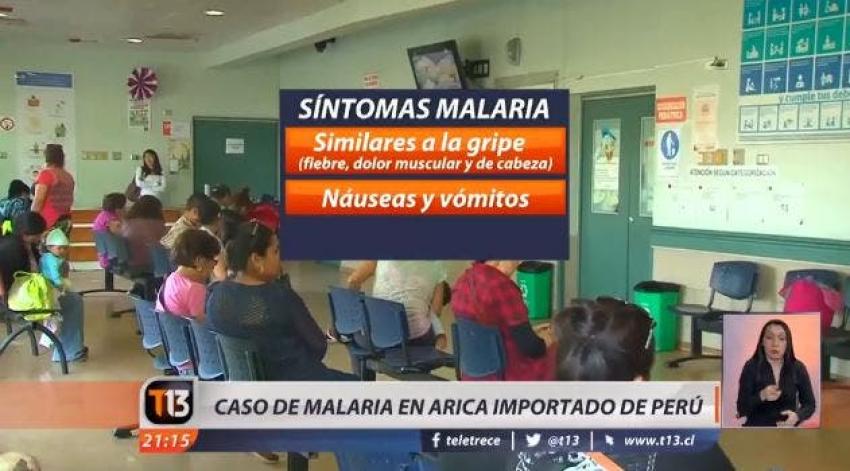 [VIDEO] Autoridades sanitarias identifican caso de malaria importada en Arica