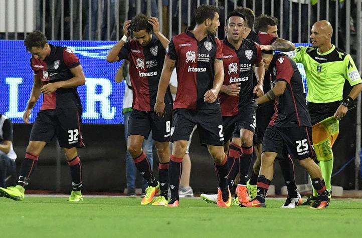 [VIDEO] Cagliari de Isla vence a Sampdoria gracias a grosero error de arquero rival