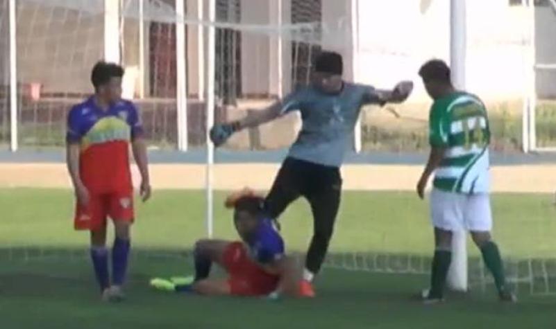 [VIDEO] Futbolista relata como fue la violenta agresión que recibió en la Tercera División