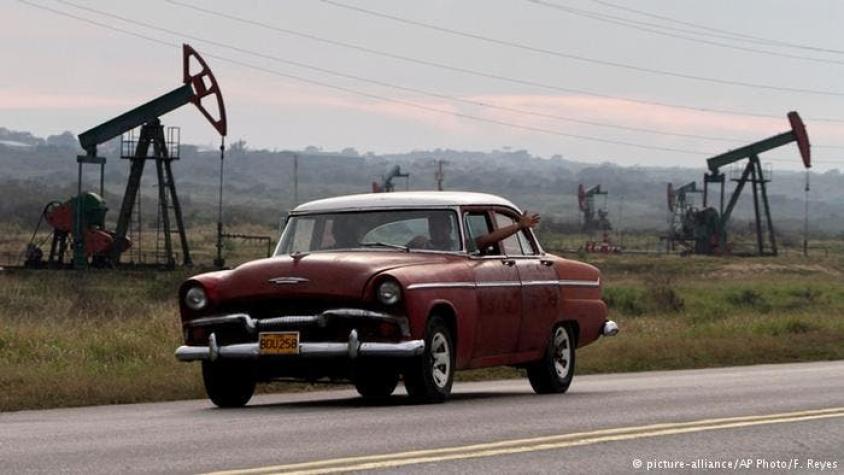 Cuba en busca de petróleo