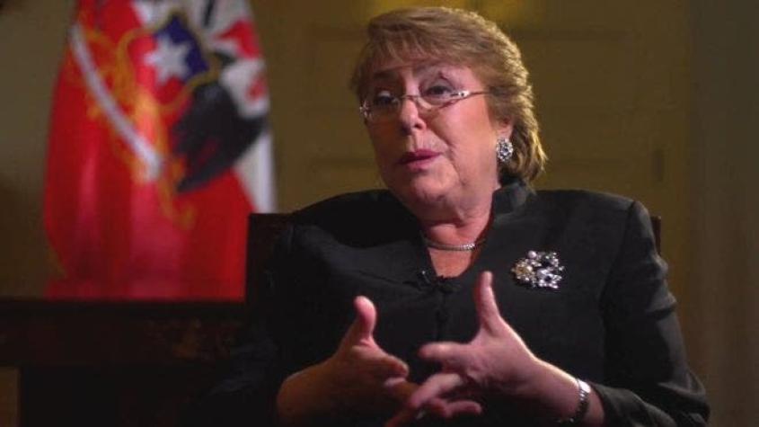 Bachelet sobre aborto: "La sociedad chilena está lo suficientemente madura para hacerlo"