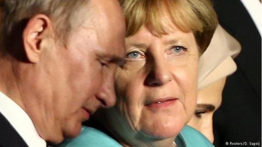 Merkel y Putin hablan sobre Ucrania y Siria