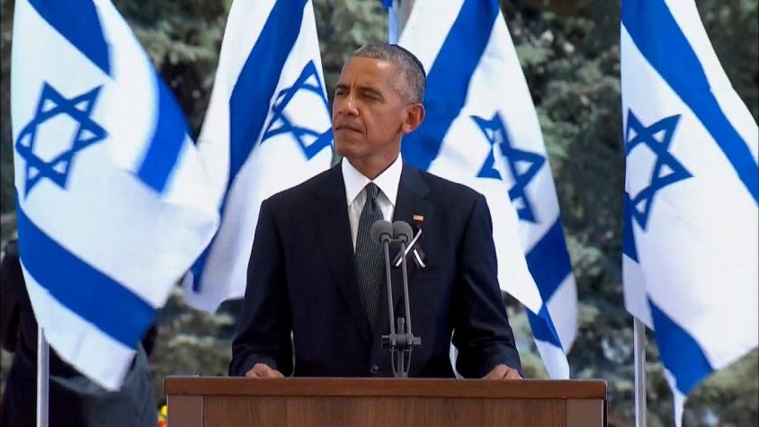 Obama en el funeral de Peres: "La paz sigue siendo una tarea inacabada"