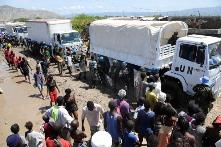 ONU inquieta por ataques y saqueos a convoyes humanitarios en Haití