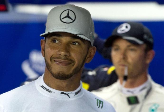 Fórmula 1: Lewis Hamilton se queda con la "pole" en Gran Premio de México