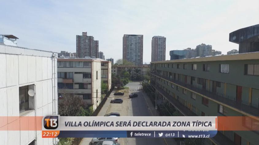 Villa Olímpica de Ñuñoa será declarada zona típica