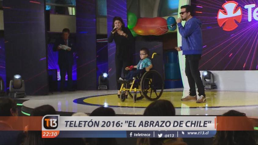 Teletón 2016 es lanzada bajo lema “El Abrazo de Chile”