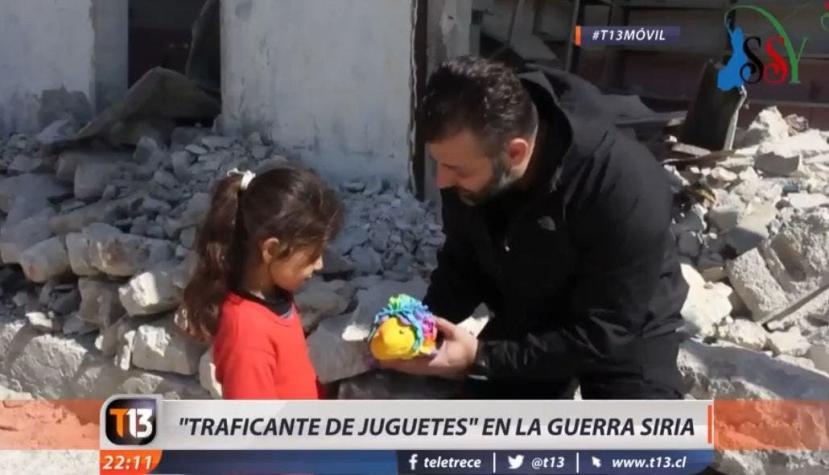 [VIDEO] El "traficante de juguetes" en la guerra Siria
