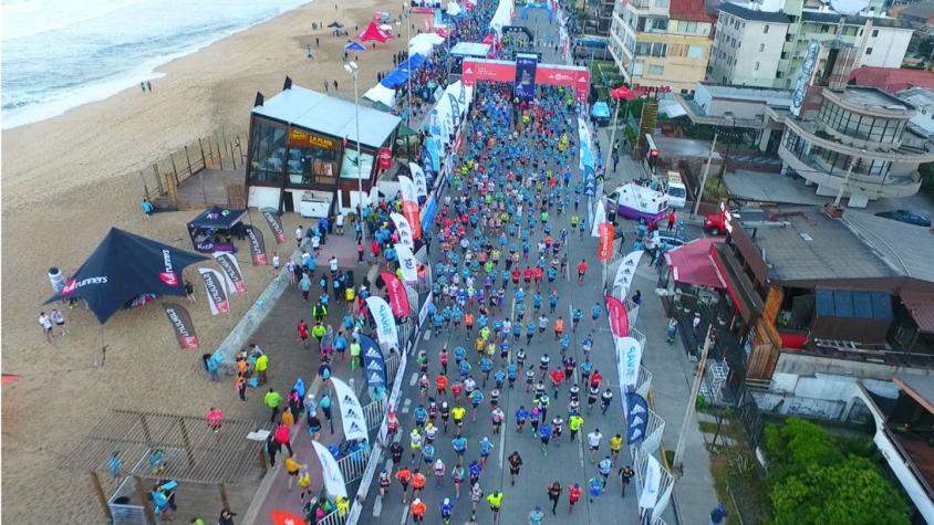 Maratón Internacional de Viña del Mar se corrió con más de 10 mil participantes