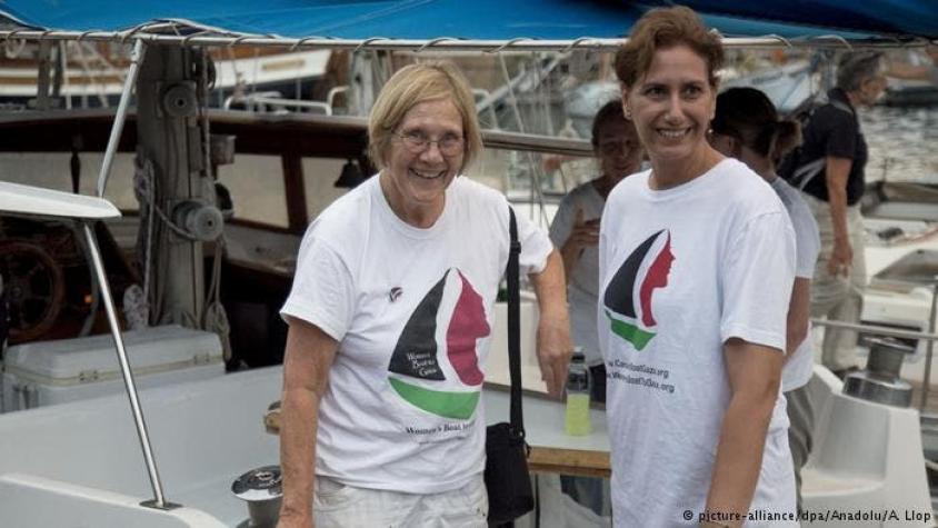 Protestas en España por "asalto" a barco de "Mujeres por Gaza"