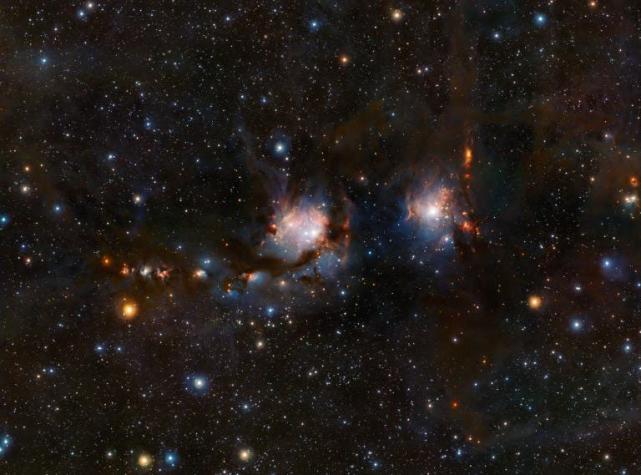 Descubren desde Chile estrellas nunca antes vistas al interior de nebulosa Messier 78