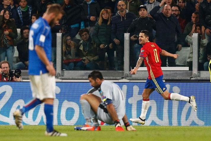 Grosero error de Buffon marca empate entre Italia y España
