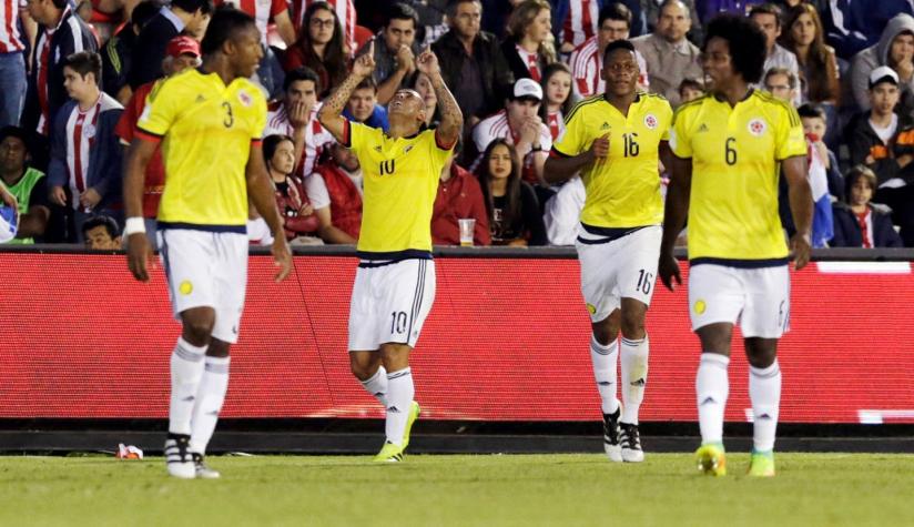 Colombia se impuso en la agonía a Paraguay por Clasificatorias