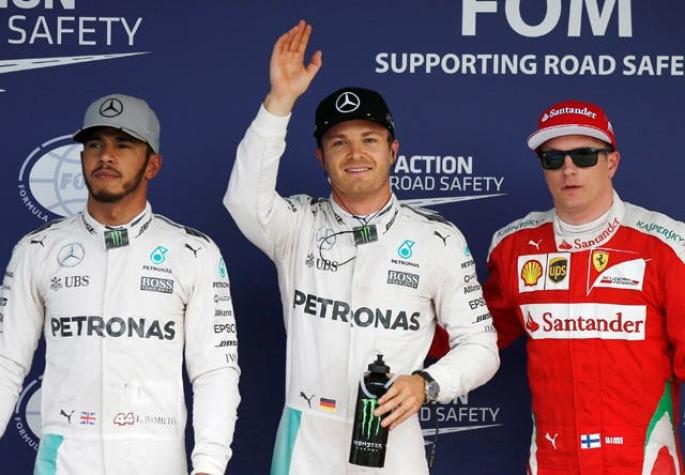 Nico Rosberg partirá en pole position en el Gran Premio de Fórmula 1 de Japón