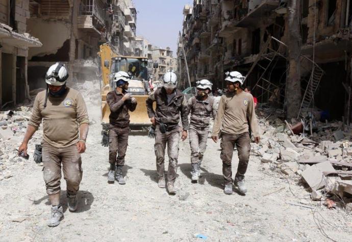 Los Cascos Blancos, los verdaderos héroes de la guerra en Siria