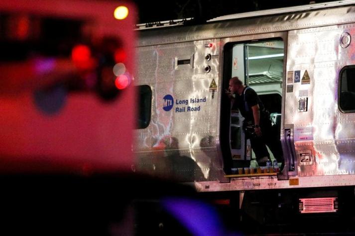 Un tren se descarriló cerca de Nueva York dejando 33 heridos