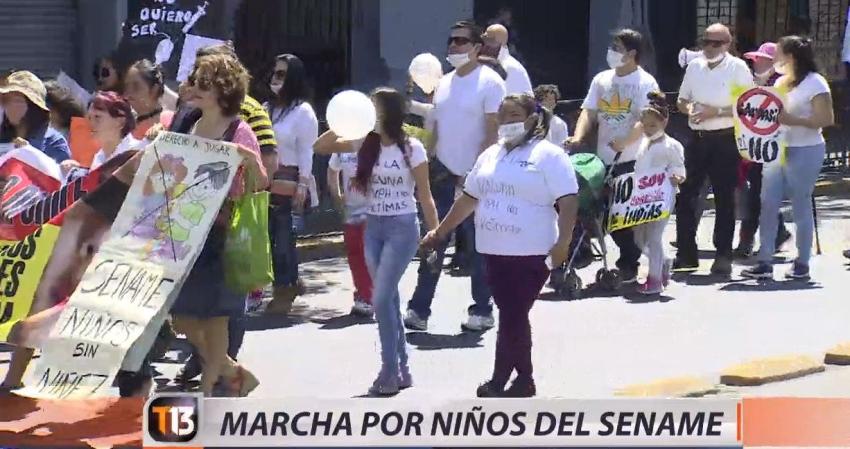 [VIDEO] Marcha por los niños del Sename