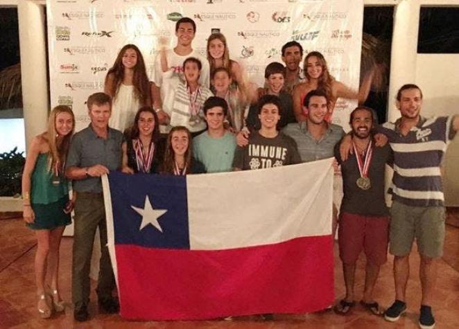Team Chile de esquí náutico se coronó campeón latinoamericano en República Dominicana
