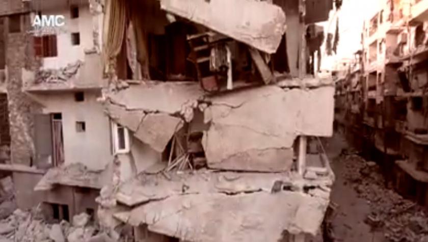 [VIDEO] La destrucción de la guerra en la ciudad siria de Alepo