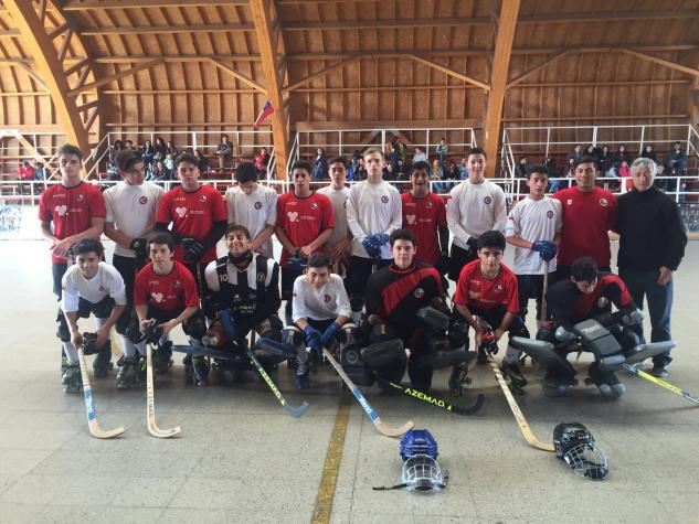 Joven de 13 años destacada en la selección chilena Sub 17 de hockey
