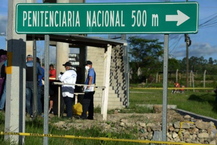 Pandilleros detenidos por pretender incendiar penal en Honduras