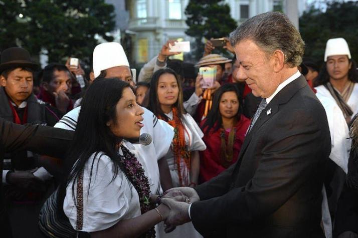 Santos entrega tres municipios libres de minas antipersona en Colombia
