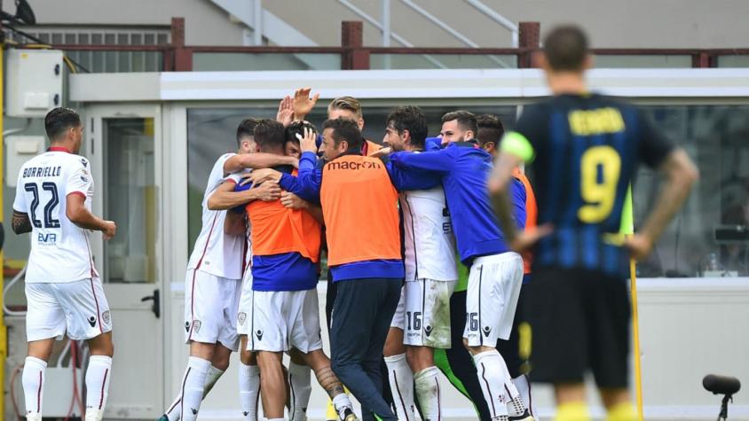 Inter vs. Cagliari: Gary Medel pierde "duelo de chilenos" ante Mauricio Isla