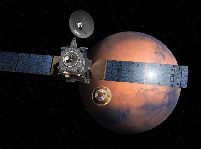 Europa prueba su capacidad de hacer aterrizar un módulo espacial en Marte