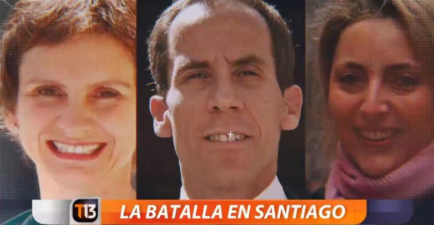[VIDEO] La batalla por conseguir la alcaldía de Santiago