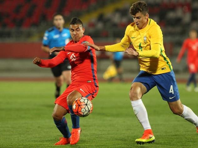 “La Roja” Sub 20 iguala con Brasil en el cierre de la Copa Ciudad de la Independencia