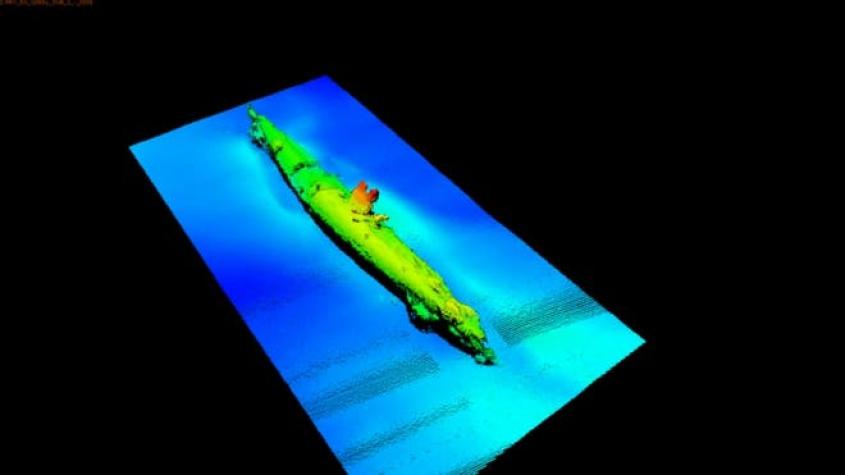 Descubren submarino alemán en el área donde hace 100 años fue hundido uno "por un monstruo marino"