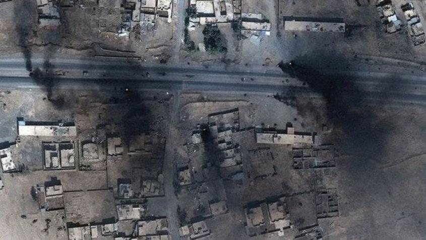 4 imágenes satelitales que muestran cómo va la batalla contra Estado Islámico en Mosul