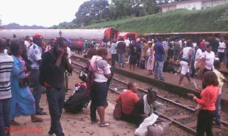 Descarrilamiento de un tren en Camerún causa 53 muertos