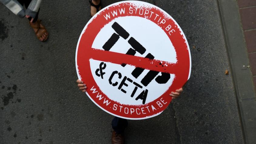 6.000 personas se manifiestas en Amsterdam contra el tratado de libre comercio entre la UE y Canadá