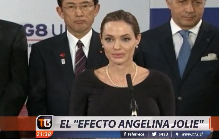 [VIDEO] El "efecto Angelina Jolie" y el aumento de la mastectomía preventiva