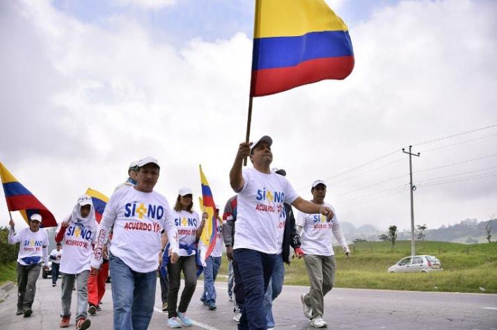 Víctima de las FARC camina 450 kilómetros por la paz en Colombia