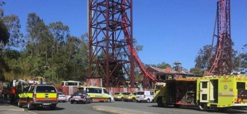 Accidente en un parque temático de Australia deja cuatro muertos